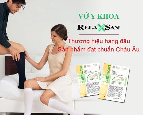 Vớ y khoa RelaxSan thương hiệu hàng đầu, sản phẩm đạt chuẩn Châu Âu