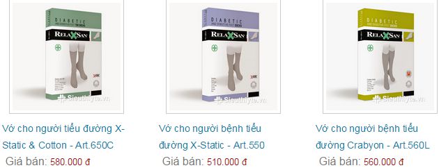 Vớ Dành Cho Người Bệnh Tiểu Đường